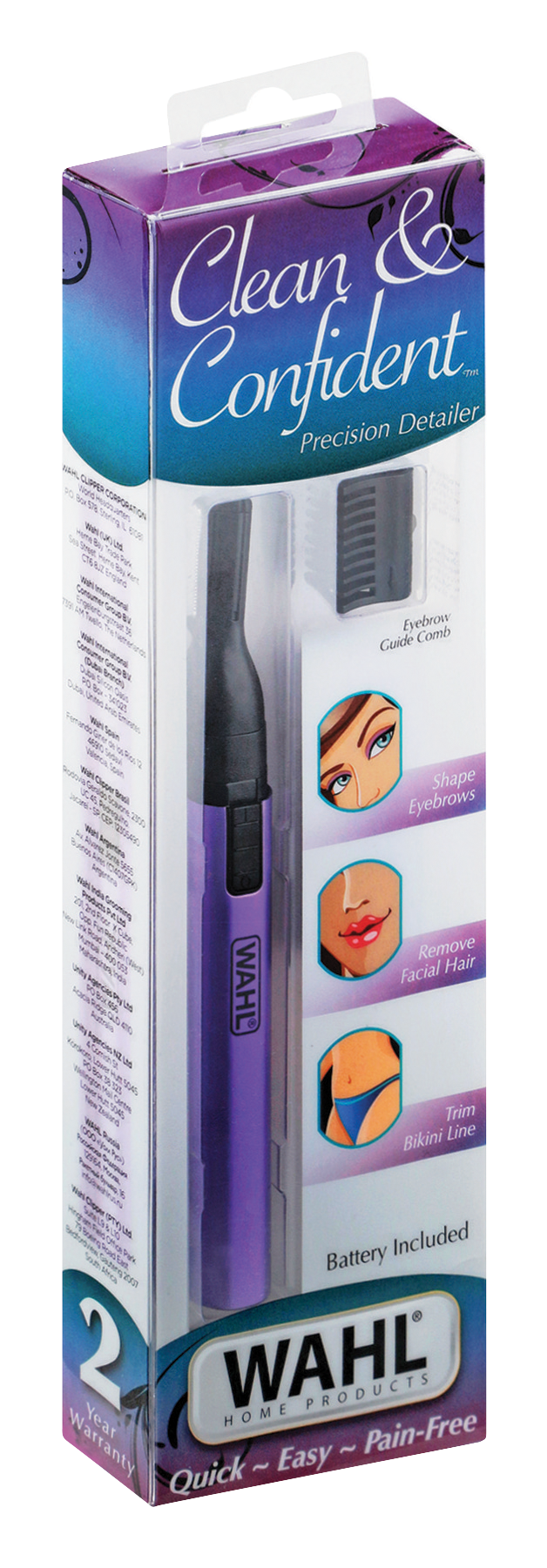 wahl clean and confident trimmer
