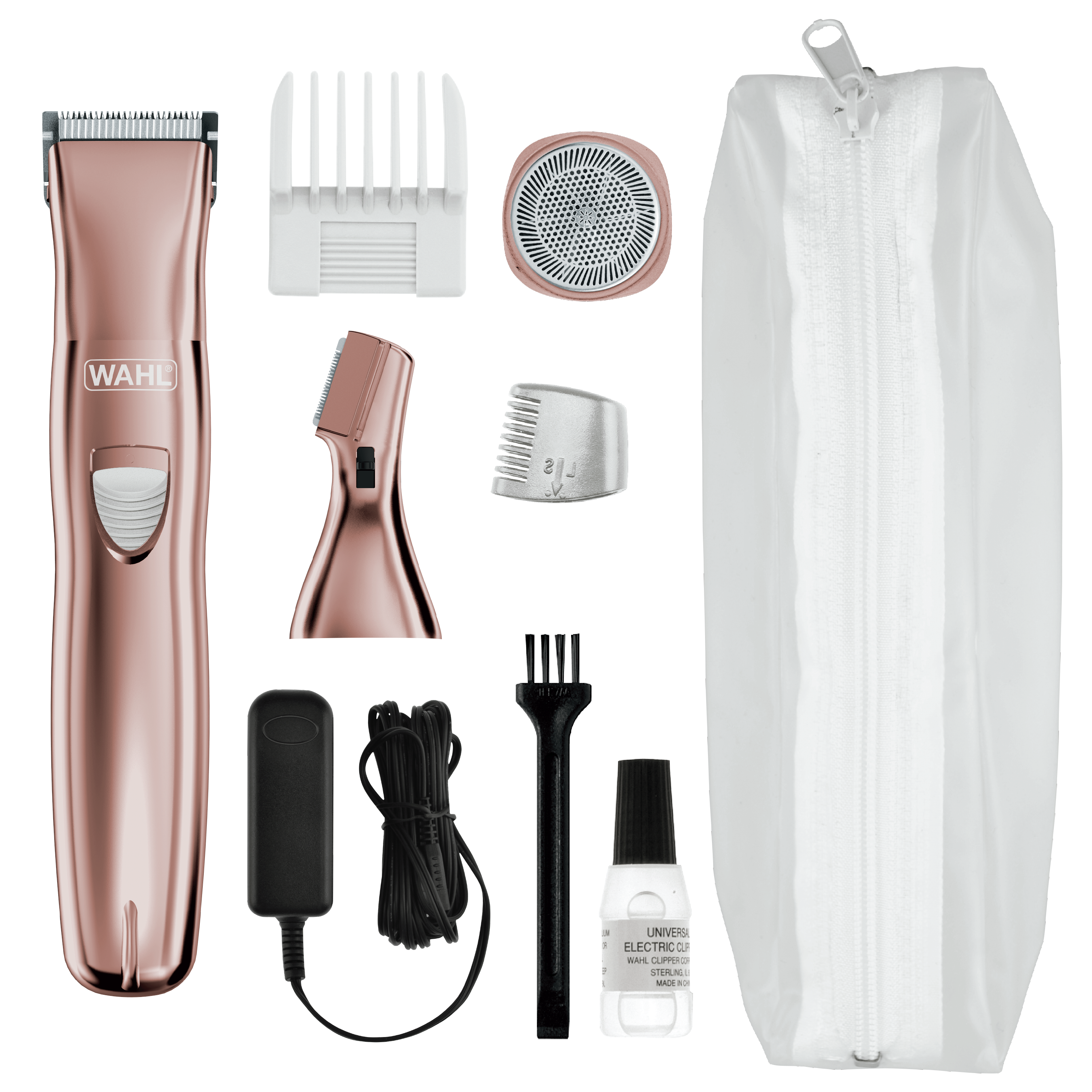 wahl cordless clippers rose gold
