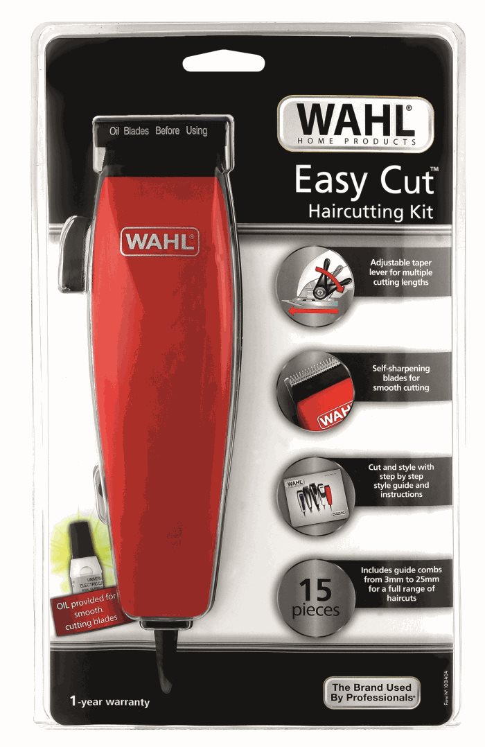 wahl easy cut hair clipper kit