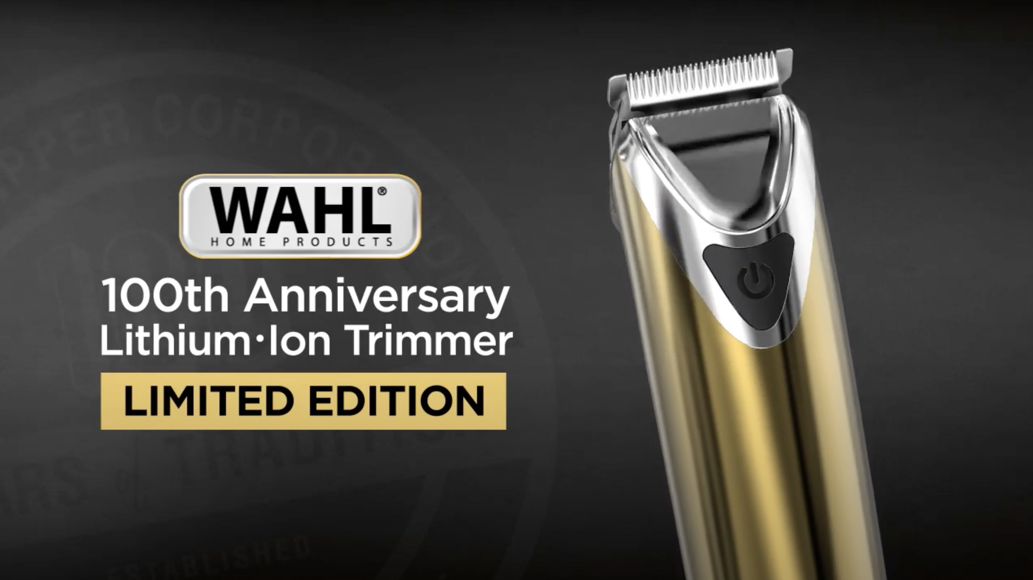 wahl clippers 100 year anniversary